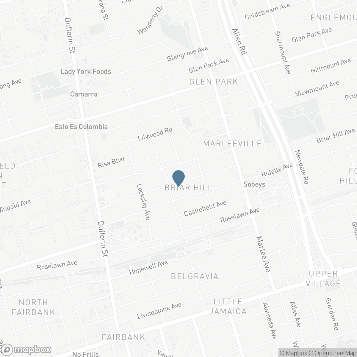 982 BRIAR HILL AVENUE, Toronto, Ontario M6B 1M3